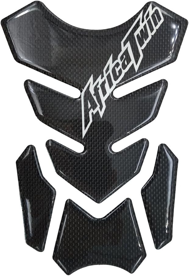 8.6' Carbon Fiber 3D Sticker Vinyl Decal Emblem Protection Gas Tank Pad For Honda CRF1000L Africa Twin
