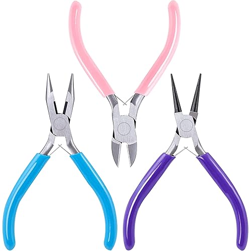 Jewelry Pliers, SONGIN Pack Jewelry Pliers Set Tools Includes