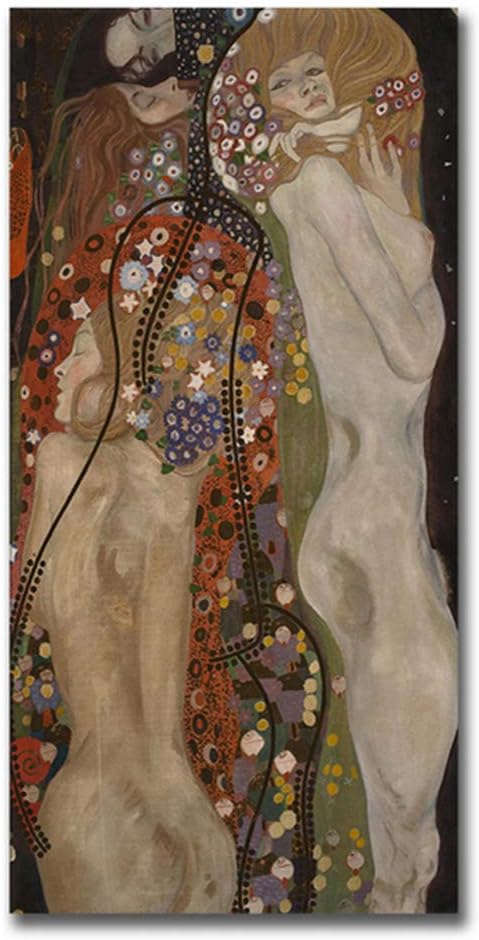 DNJKSA Gustav Klimt Las Tres Edades de la Mujer Artista clásico Pintura