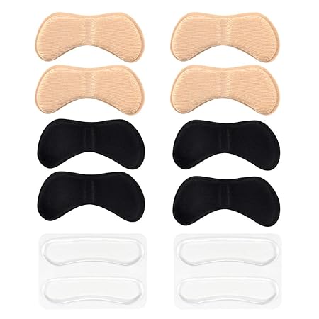 COSYINSOFA 6 Pairs Fersenkissen Pads Ferse, Fersenkissen Selbstklebende Schuheinlagen Aufkleber Fußpflegemittel
