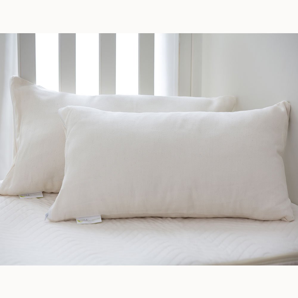 Greenbuds Organic Toddler Pillow with Organic Kapok Fill Baby