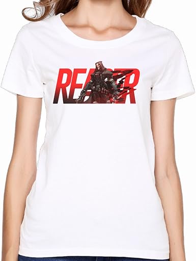 Amazon Julia オーバーウォッチ クール 人形 ゲーム ロゴ レディース シャツ 面白い ゆとり White Size Xl Tシャツ カットソー 通販