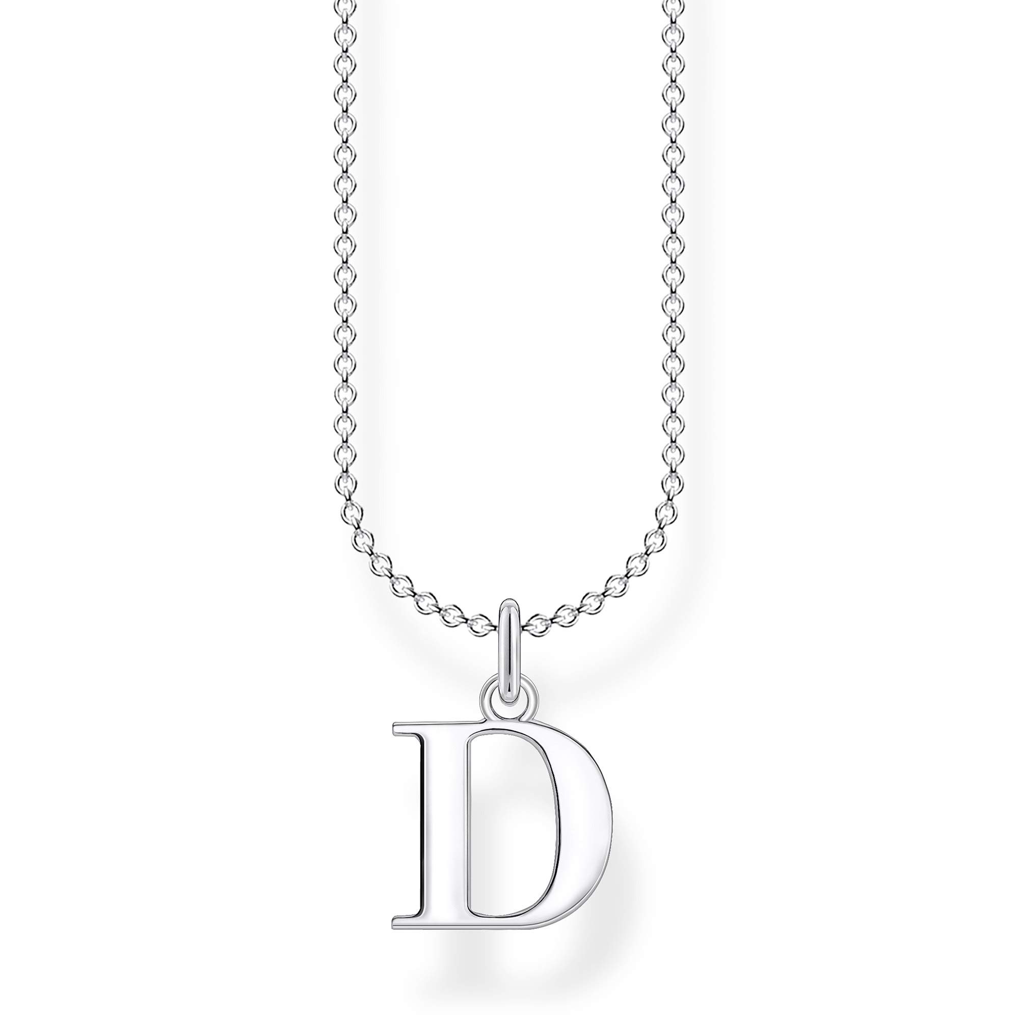 Thomas Sabo Women Necklace letter D 925 Sterling Silver KE2013-001-21 — image 1