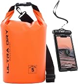 Ultra Dry Adventurer Premium 5 L Waterproof Bag with Phone Case & Shoulder Strap