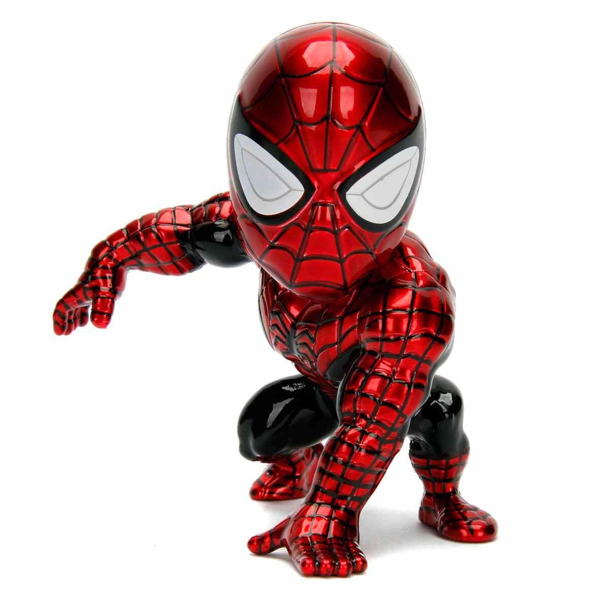 Jada Toys Marvel Superior Spider-Man 10 cm Die-Cast Figure, Metallic Red/Blue