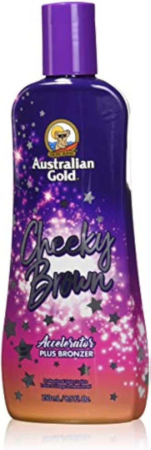Australian Gold Cheeky Brown Dark Tanning Accelerator Lotion Bronze 240 ml