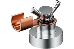 Magnetic Ground Clamp Welding, 1.37 Inch 300A Corrosion Resistance Welding Ground Clamp Electrode Holder, Manual Welder Cable