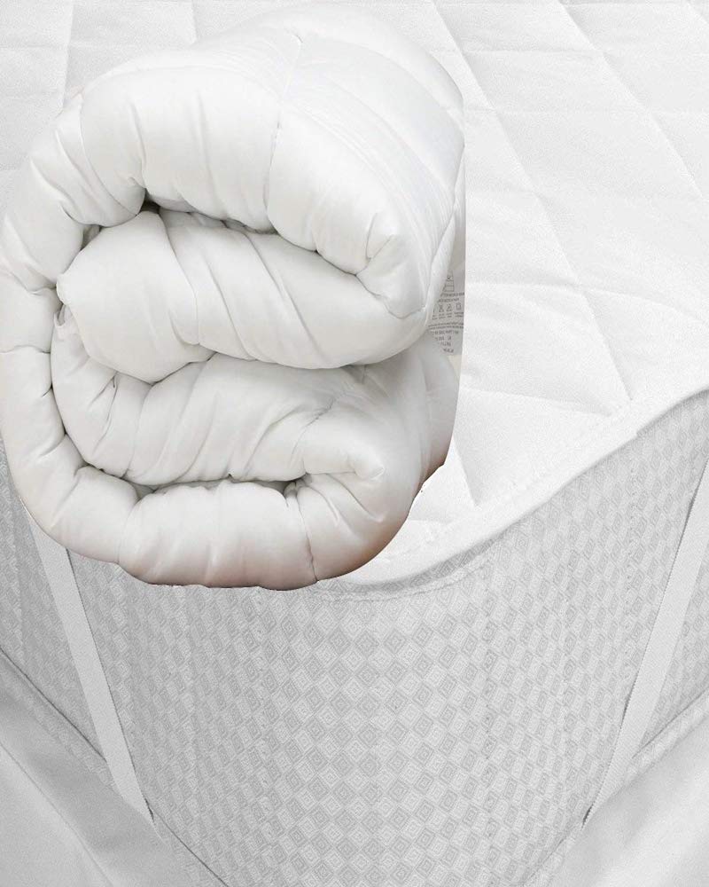 Discount Store Extra Luxurious Super Soft 4 inch Mattress Toppers Protector Heavy Filled