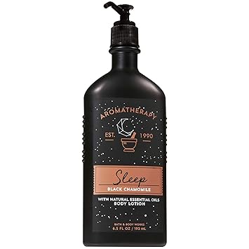 black chamomile body cream