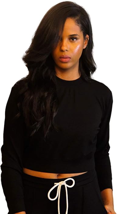 cream crop top sweater