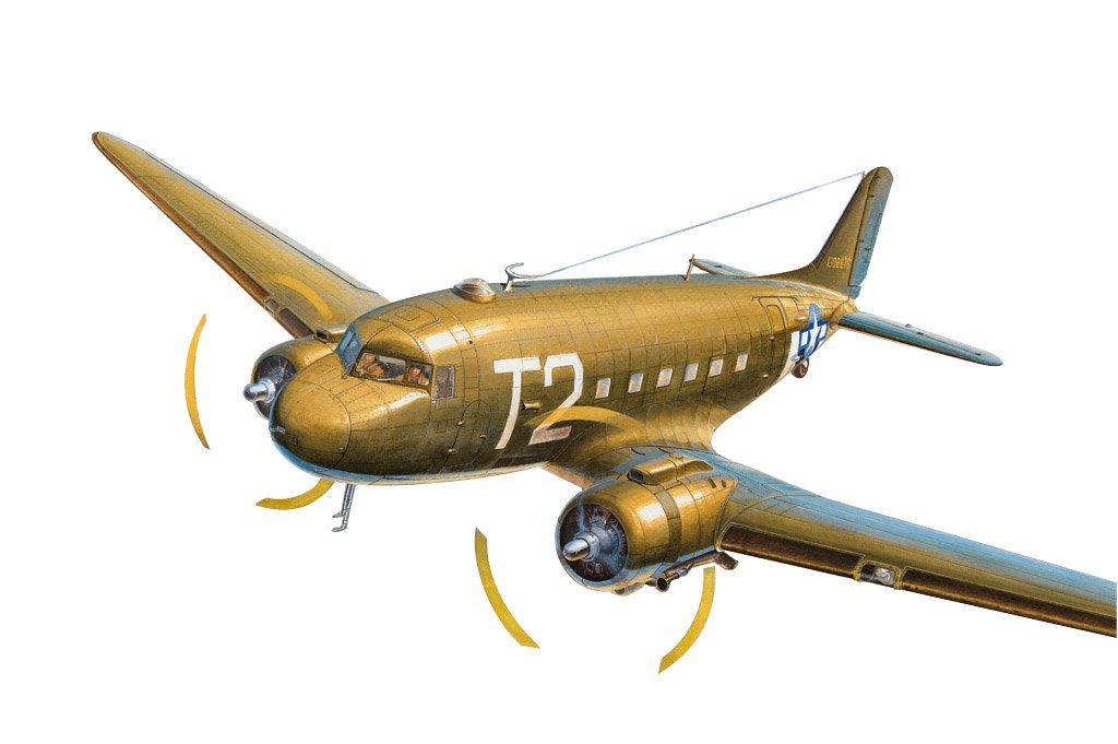 Hobbyboss 87264 1: 72 - C-47A Skytrain