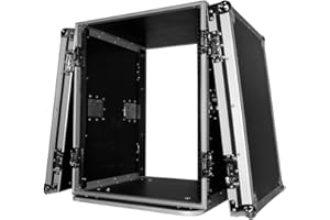 TOV Pro X T-14RSS 14U Space DJ Flight Rack Case With 4" Wheels/Casters