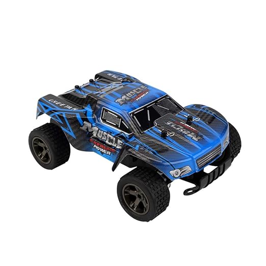 SYY Ferngesteuertes Auto, 1:18 RC Auto Off Road Elektro Racing Truck 20 km/h High Speed, Ferngesteuertes Auto Rock Crawler fü