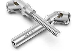 COOWOO Steel Heavy-Duty Drive Shaft for 1/10 RC Car Crawler Axial SCX10 90046 AXI03007 TRX4 Redcat Gen8(86-115mm)