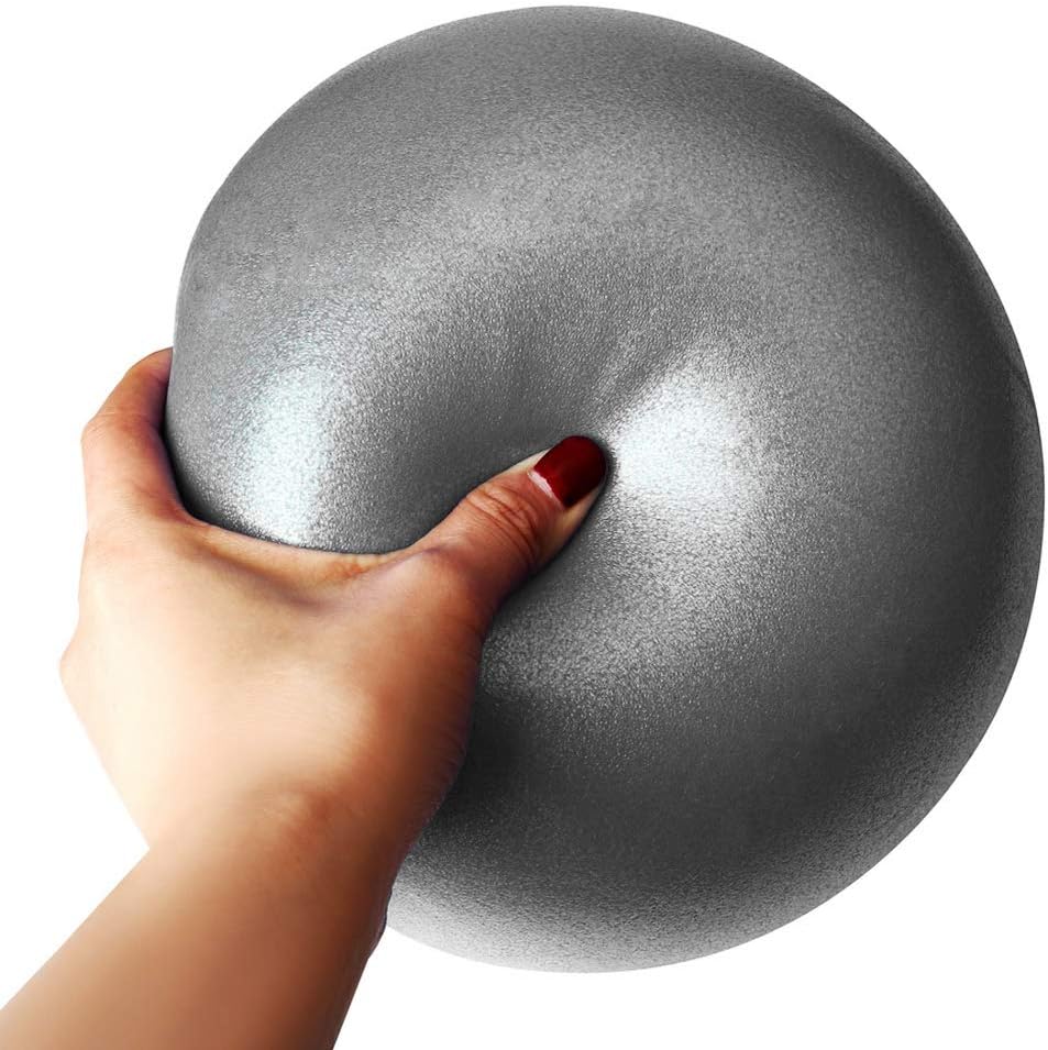 ZHIYE Mini Pilates Ball Yoga Exercise Core Fitness Bender, Stability, Barre, Training, Physical Therapy Anti-Slip Swiss Ball Gym Home - Image 3