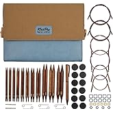 KnitPro Ginger Regal Interchangeable Needle Set 5" (13cm) | 11 US Sizes (4 to 17)