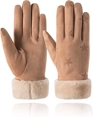 Amazon Co Jp Beilan 手袋 レディース てぶくろ グローブ タッチパ対応 女性冬用手袋 防風 防寒 裏起毛 フワフワ 手袋 自転車 バイク アウトドア 通勤に あったか手袋 クリスマス プレゼント Kaki 車 バイク