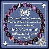 LINY Memorial Gifts for Loss of Loved One Grief Bracelet Sympathy Gift for Loss of Mother Father Son Daughter