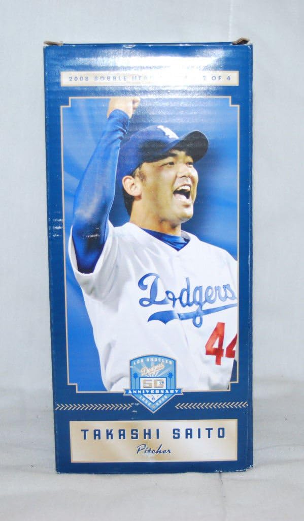 DODGERS TAKASHI SAITO 2008 BOBBLEHEAD SGA