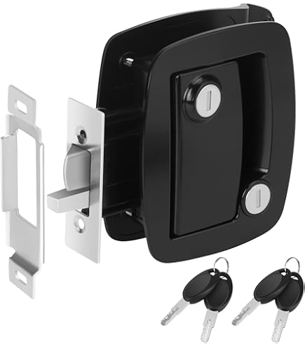 Aazon.co: Siasky Black RV Door Lock Replaceent, Upgraded RV Door