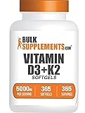 BulkSupplements.com Vitamin D3 + K2 5000 IU