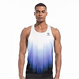 Sanken Men's Seamless Running Tank Tops Ultra
