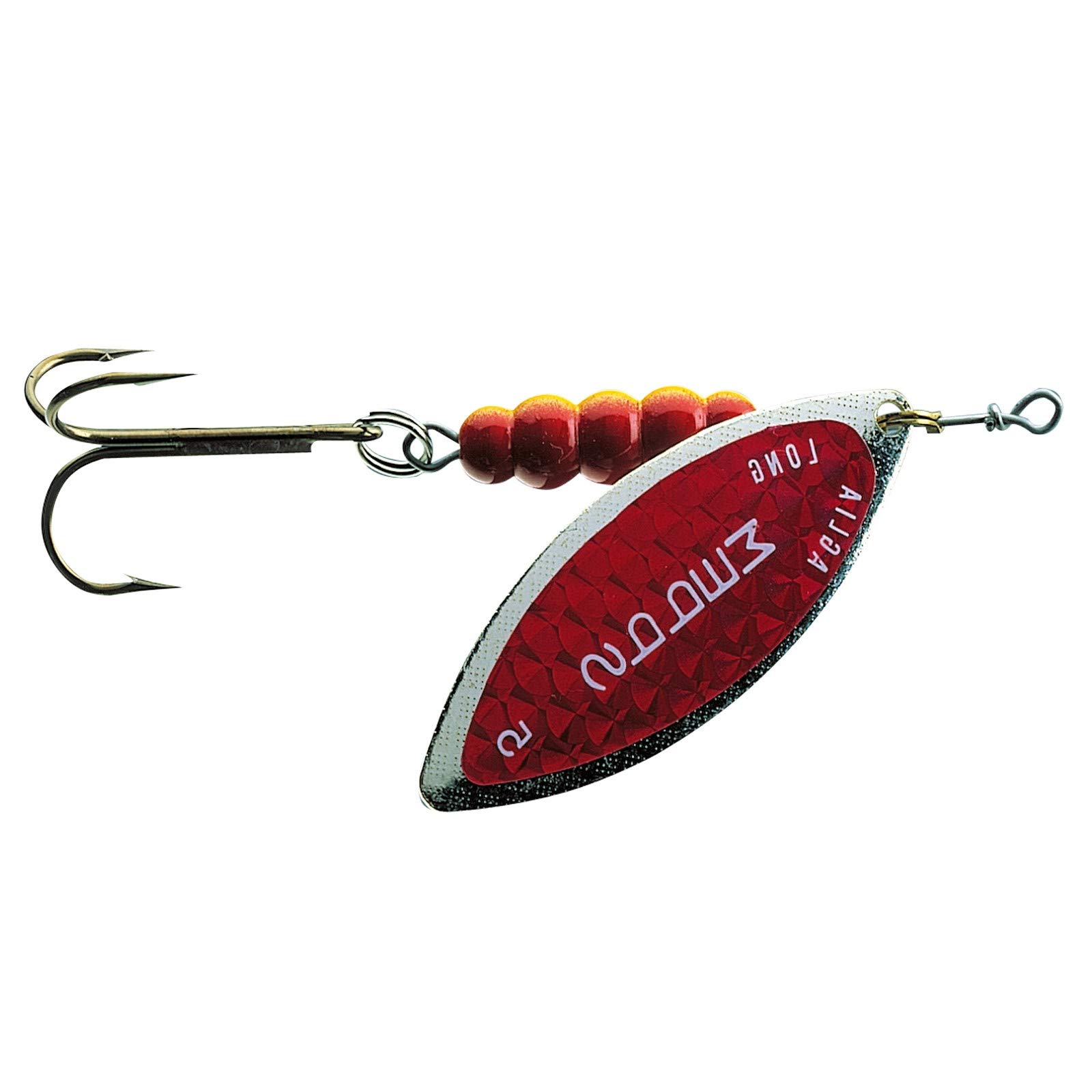 Spinner – Mepps Aglia Longue Redbo silver/red Size: 0 – 2,50g