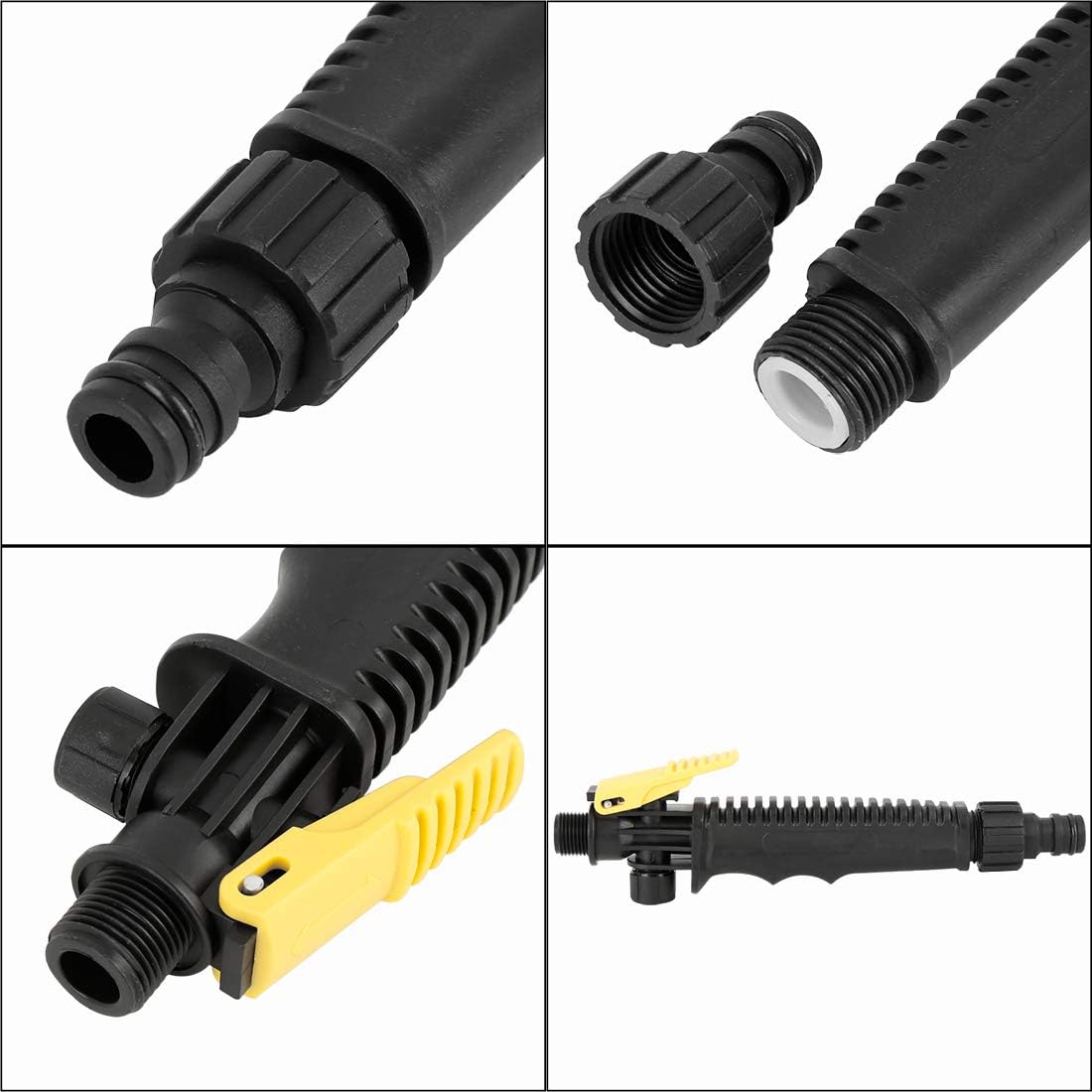 X AUTOHAUX 56cm Length High Pressure Water Spray Gun Nozzle Adjustable Cleaning Tool for Car Washing: Automotive