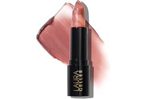 LAURA GELLER NEW YORK Italian Marble Sheer Lipstick - Al Fresco - Hydrating & Lightweight - Vitamin E & Caster Seed Oil - Cream Finish