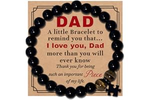 AACQQ Fathers Day Bracelet Gifts for Dad Men from Daughter Son Wife
