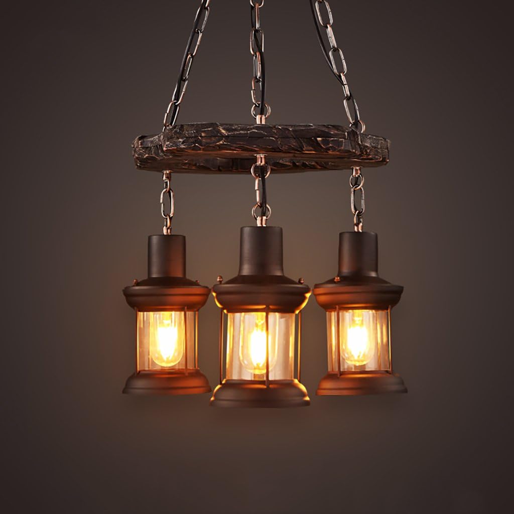 Anhänger Kronleuchter Retro Kronleuchter Laterne Bar Kaffee Restaurant