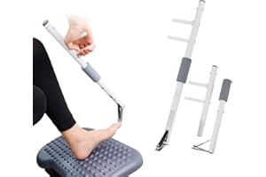 DEPSUNNY Long Handled Toenail Clippers Wide Jaw Opening, Free Bending, for Thick Nails, for The Seniors, Overweight, Disabled with Arthritis, Easy Reach Pedicure Auxiliary Tools (S-Length 19.7 inch)