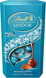 Lindt Lindor Salted Caramel Truffles 600g Box Approx. 48 Balls
