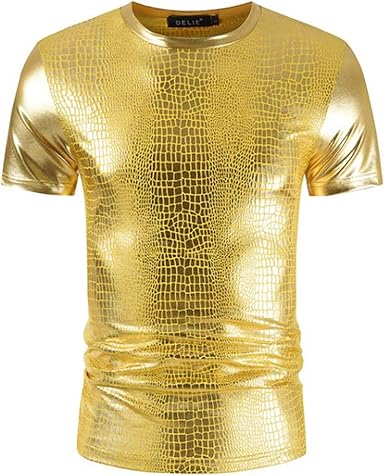 camisetas con brillantes para hombre