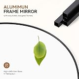 Warmiehomy Arched Full Length Mirror 165x60cm Floor Standing/Wall Hang view 2