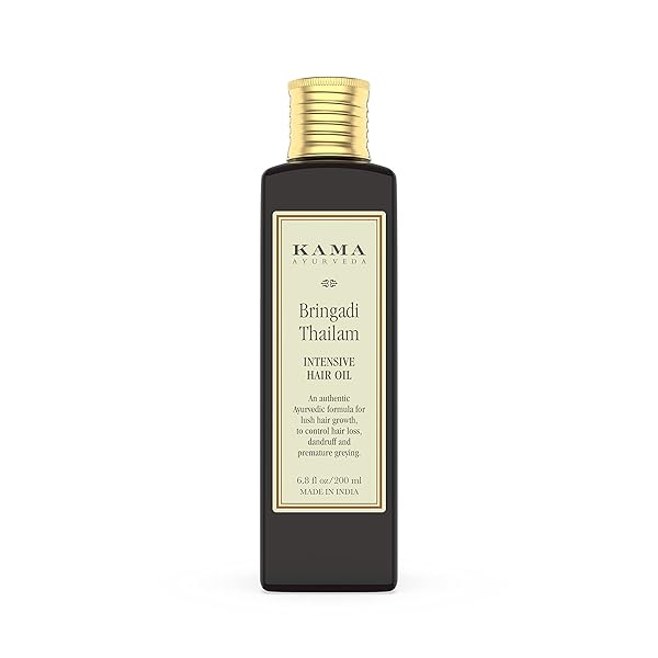 KAMA AYURVEDA BRINGADI TAILAM OIL, 200ML
