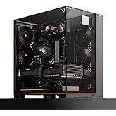 Thermalright A70 Vision ATX Gaming case |Three Sides Without Stands,Panoramic Glass Panel |8 Fan Slots |Tower-Style Computer case |Equipped with Type-C Interface |Comes with a 9.16-inch LCD Display |