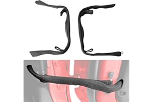 RDFUN Door Strap for Jeep Wrangler,Door Limiting Straps for Jeep Wrangler JK JKU 2007-2018,Heavy Duty,Door Check Straps(2PCS)