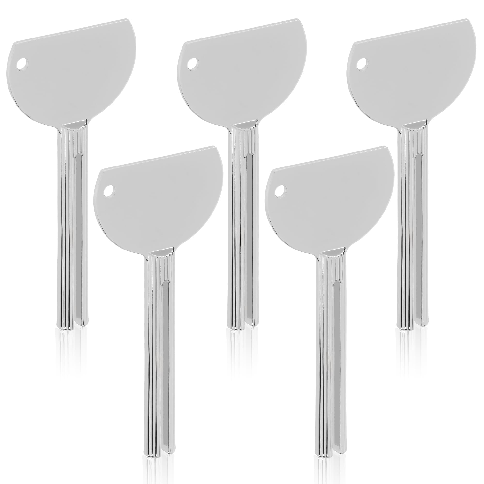 ECENCE 5x tube squeezers, tube presser for toothpaste, tubes of paint, creams, detergents, mustard, tube wringer, squeezer for bathroom & kitchen, rustproof aluminium alloy