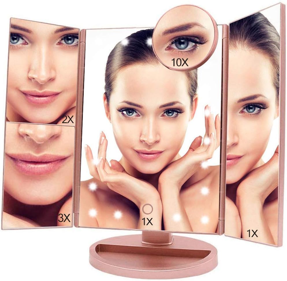 TYWZJ Makeup Mirror,Large Lighted Makeup Mirror, Lighted