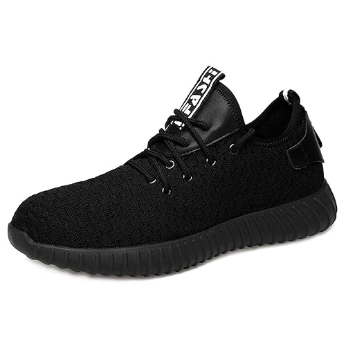CHNHIRA Arbeitsschuhe Herren Stahlkappe Sicherheitsschuhe Leicht Sportlich und Atmungsaktiv Schutzschuhe Turnschuhe Damen Uni