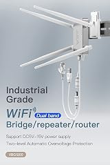 Vonets VBG1200 Industrial Dual Band WiFi Bridge Router AC1200 Ethernet Adapter view 3