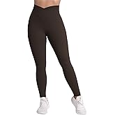 Sunzel Sunlissia Hidden Butt Lifting Scrunch Workout Leggings for Women Crossover High Waist Yoga Pants with Tummy Control