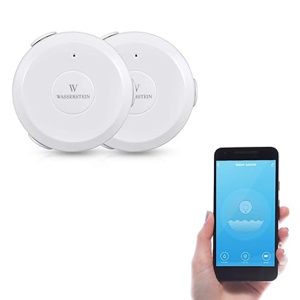 Amazon.com: Wasserstein - Sensor de agua Wi-Fi inteligente ...