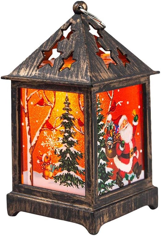 Amazon Com Karooch Christmas Glowing Cottage Led Light Cabin Xmas House Glowing With Lamp Party Decor Flashlight Flashlight Night Light Bulb Outdoor Decoration Suitable For House Party Ornament C Home Kitchen