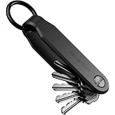 KeySmart Loop - Keychain Key Holder, FKM Silicone, Compact Key Organizer for Key Chain, Clutter-Free Compact EDC Key Chains