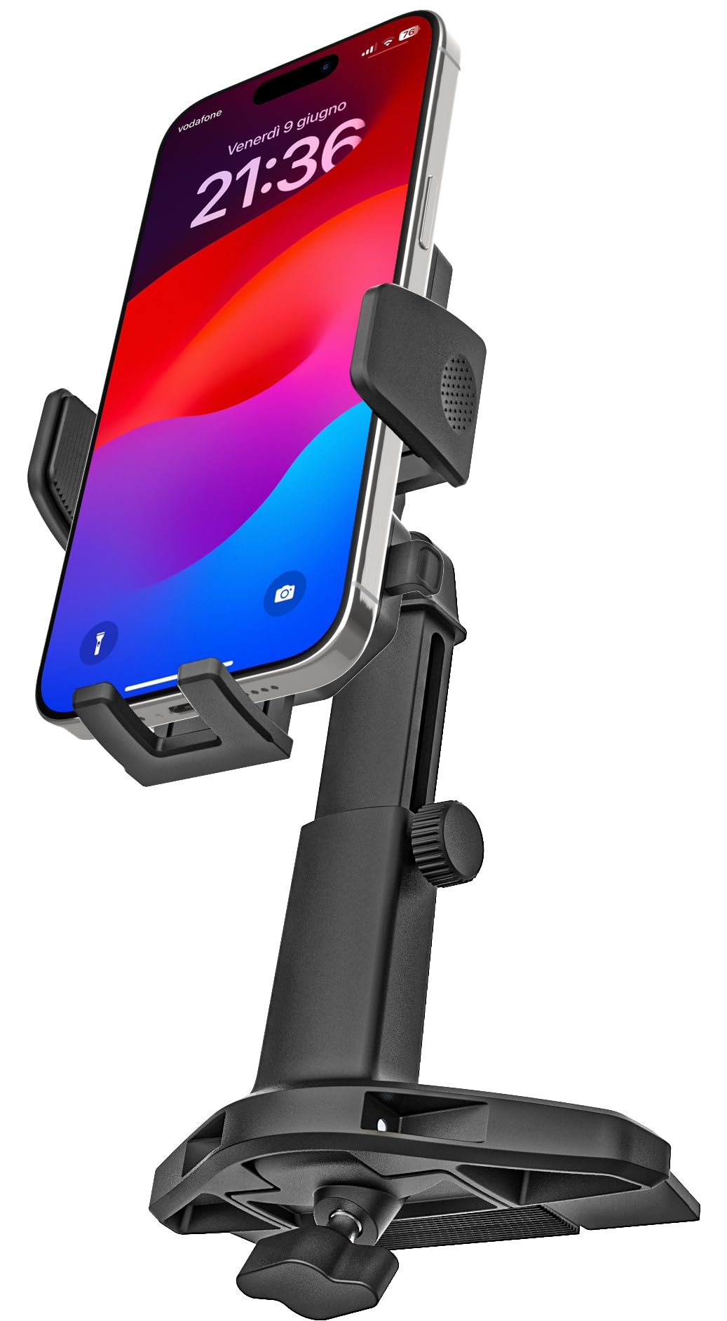 Photo 1 of GDZN Adjustable CD Slot Car Phone Mount, [One Button Release] Ultra Sturdy CD Player Phone Holder, Hands-Free Car CD Phone Stand for iPhone 15 Pro Max 14 13 12, Galaxy S24 Ultra 23 22 All 4-7" Phones