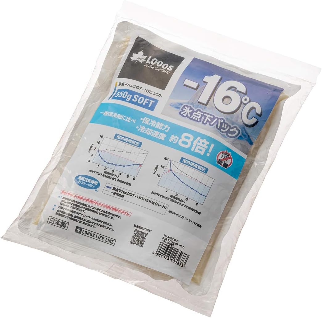 ロゴス Logos 保冷剤 氷点下パック Gtマイナス16度 ソフト 550 アウトドア お弁当に ロゴス Logos 保冷剤 Amazon