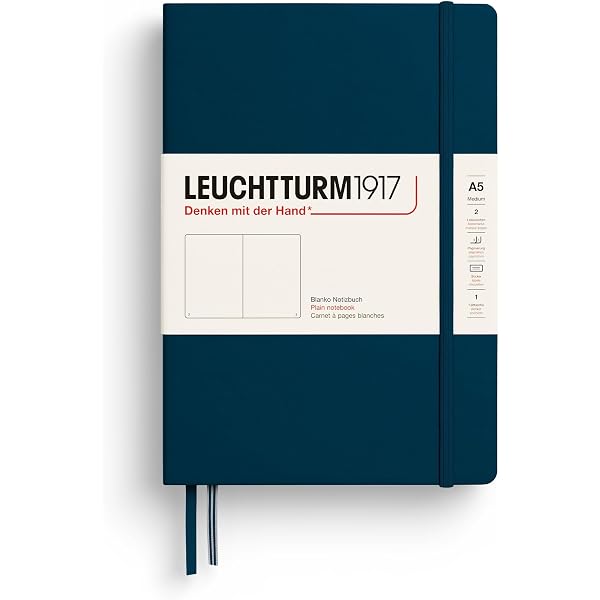 Amazon.com: LEUCHTTURM1917 - Notebook Hardcover Medium A5-251