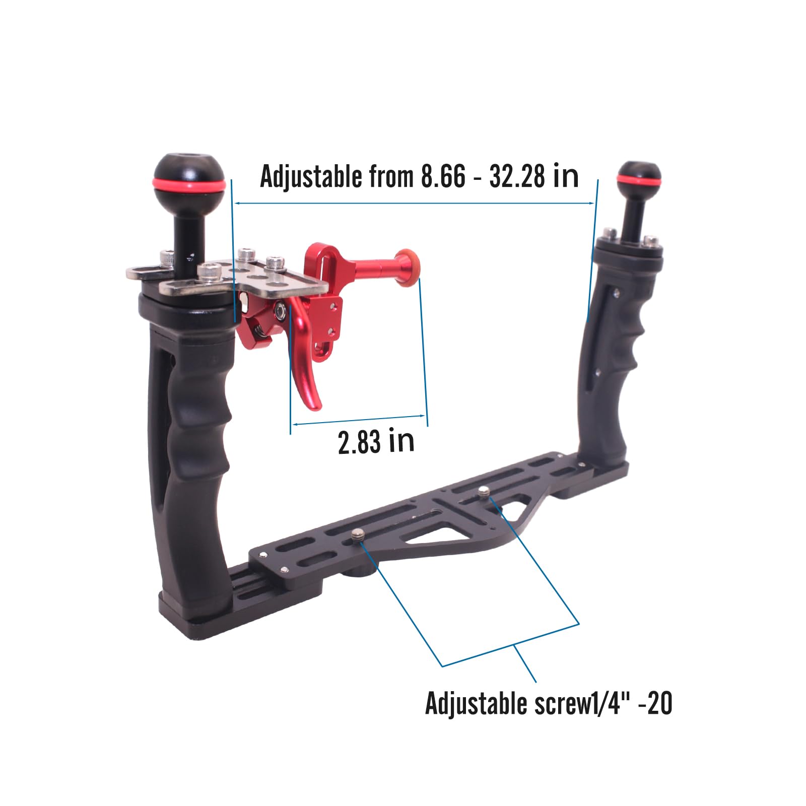Sea frogs Waterdichte behuizing voor OM SYSTEEM TG-7 195FT/60M Onderwater Camera Waterdichte Duiken behuizing met Rode Filter (TG7-W Sea frogs Waterdichte behuizing voor OM SYSTEEM TG-7 195FT/60M Onderwater Camera Waterdichte Duiken behuizing met Rode Filter (TG7-W